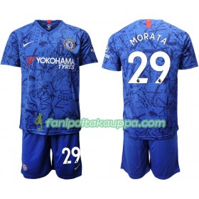 Jalkapallo Peliasut Chelsea Morata 29 Lasten Koti Pelipaita 2019/20 Lyhythihainen